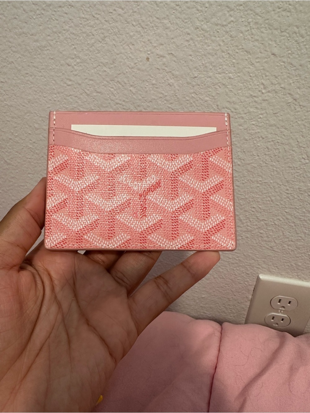 Pink goyard Saint sulpice